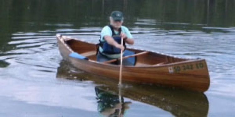 Prospector Wooden Canoe